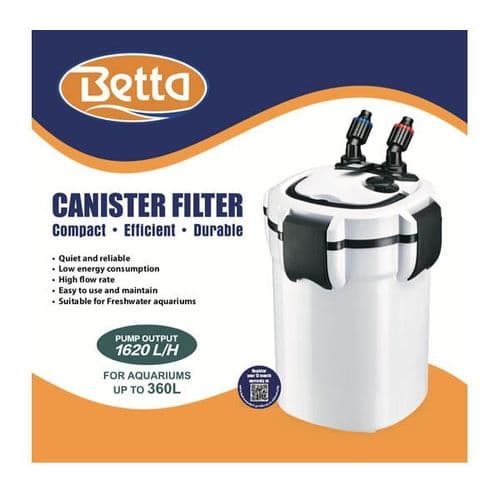 Betta 1620 External Canister Filter (Regular)