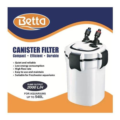 Betta 2000 External Canister Filter (Regular)