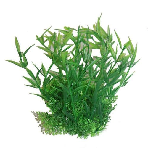 Betta 5" Green Plastic Plant (PP614)
