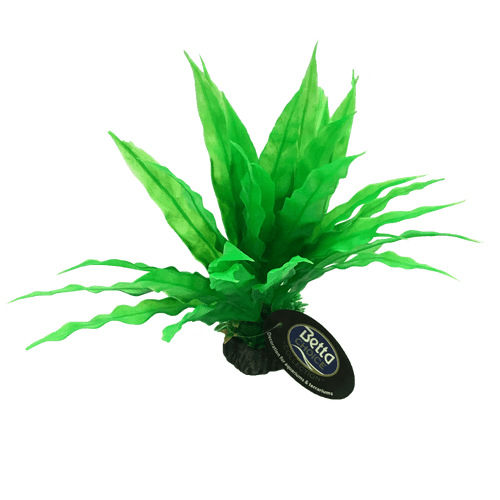 Betta 7" Green Plastic Plant (PP627)
