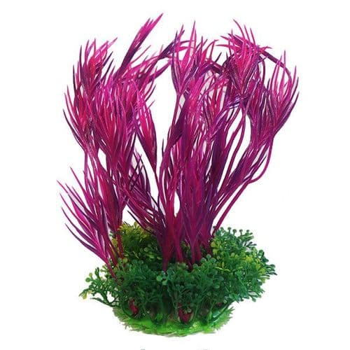 Betta 8" Pink Plastic Plant (PP625)
