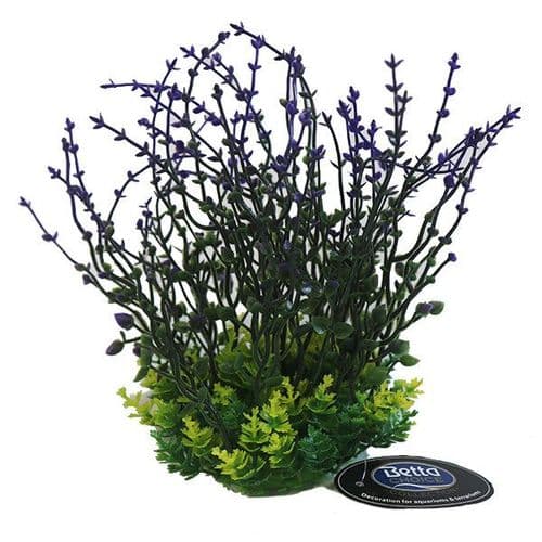 Betta 8" Purple Plastic Plant (PP620)