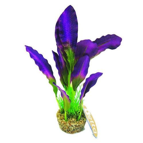Betta 8" Purple Silk Plant (PP354)