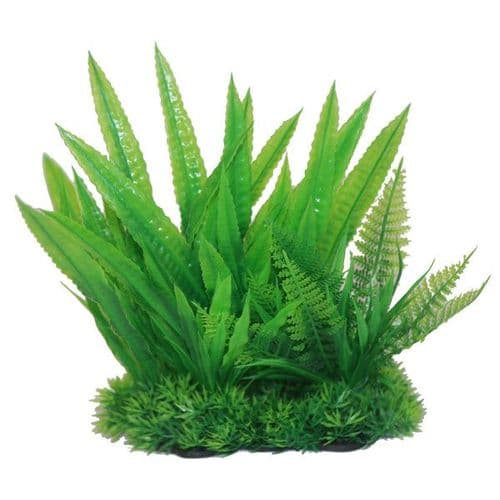 Betta 9" Green Combi Plastic Plant (PP632)