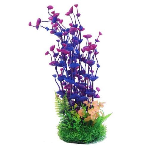 Betta 9" Purple Combi Plastic Plant (PP640)