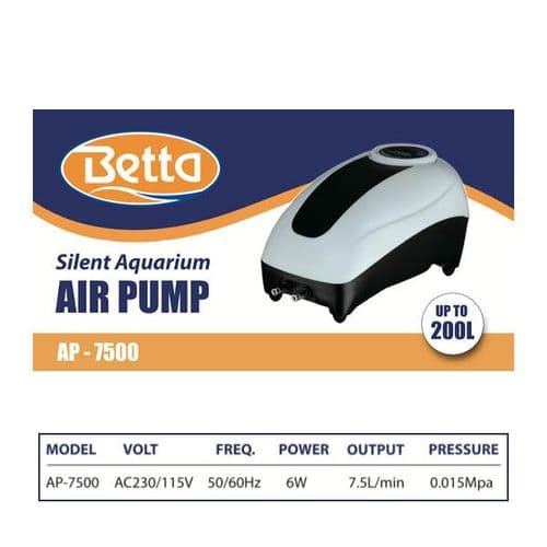 Betta AP-7500 Air Pump (200L)