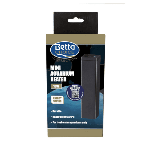 Betta Choice Mini Heater for Nano Aquariums (Range)