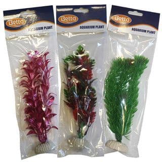 Betta Plastic Plant 8" - Random Plant Mystery