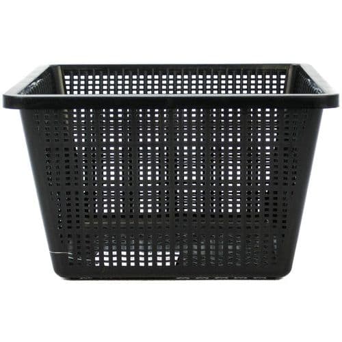 Black Square Plant Basket Large (23x23cm)