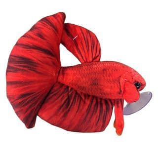 Ceramic Nature - Red Betta (Fighter Fish) Plush Toy
