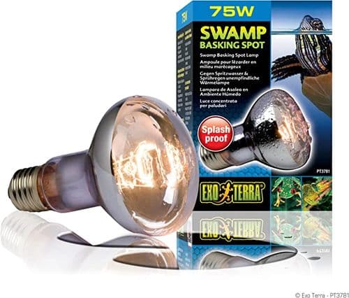 Exo Terra Swamp Basking Spot Bulb - Splash & Mist Resistant (Range)