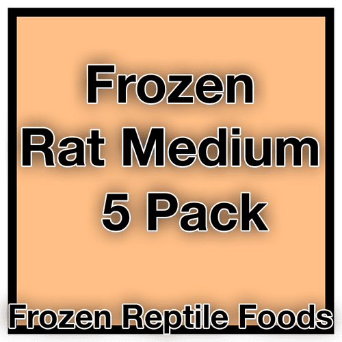 Frozen Medium Rats (151-250g) - 5pk