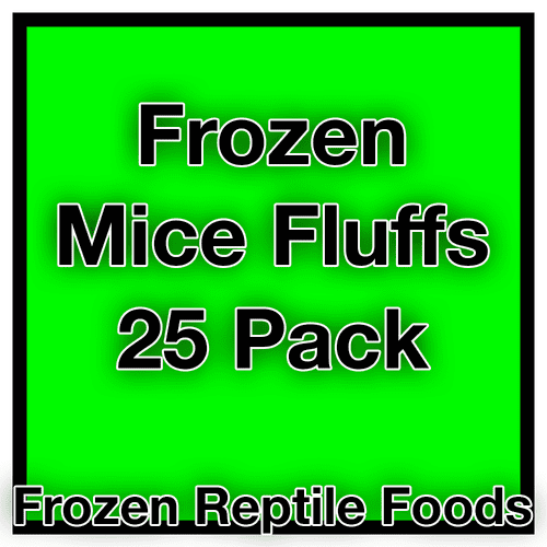 Frozen Mice Fluffs (3-5g) - 25pk