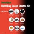 Habistat Hatchling Snake Starter Kit 61x38x20 (Oak or Black)