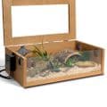 Habistat Hatchling Snake Starter Kit 61x38x20 (Oak or Black)