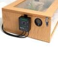 Habistat Hatchling Snake Starter Kit 61x38x20 (Oak or Black)