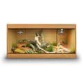 Habistat Standard Reptile Vivarium - 91x46x46 (Oak or Black)