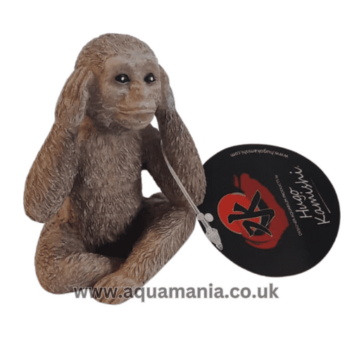 Hugo Kamishi Hear No Evil (Kikazaru) Three Wise Monkeys Aquarium Ornament
