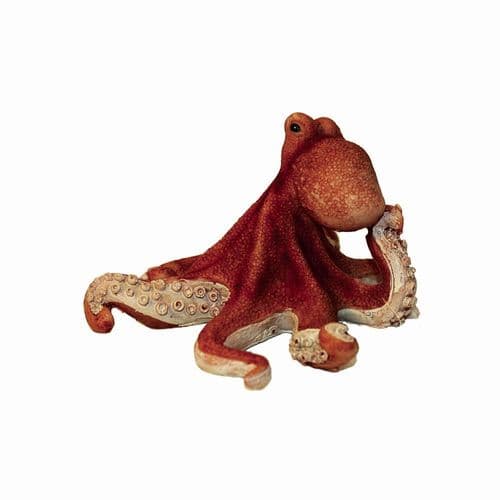 Hugo Kamishi Octopus Red Aquarium Ornament