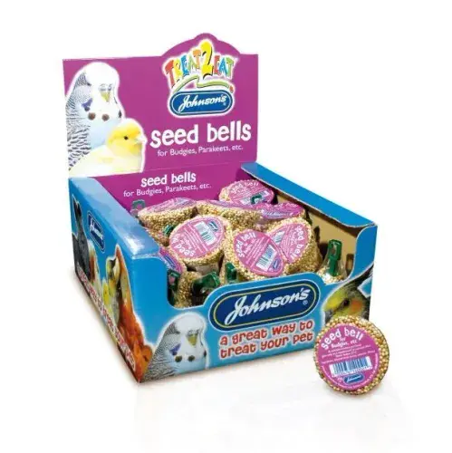 Johnsons JVP Budgie / Parakeet Seed Bell Treat (34g)