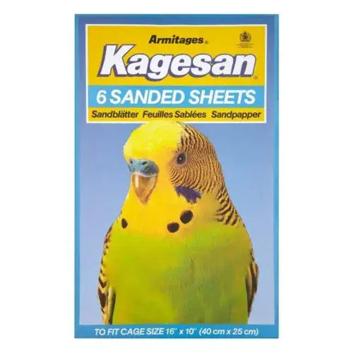 Kagesan Bird Cage Sand Sheets (Range)