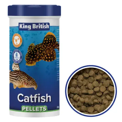 King British (KB) Catfish Pellet Food Dry Fish Food