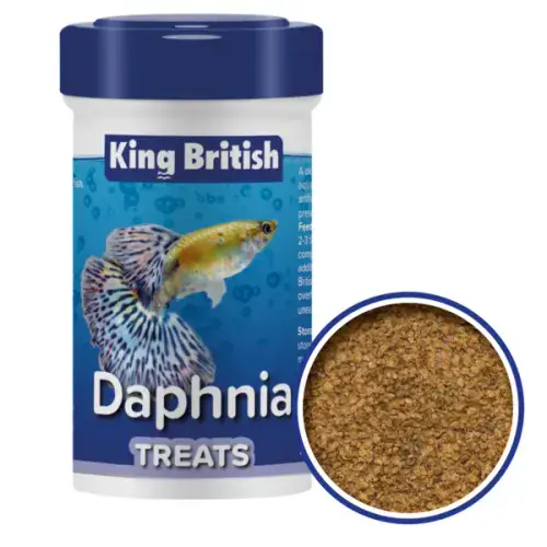 King British (KB) Daphnia Treats 18g Sun Dried Fish Food