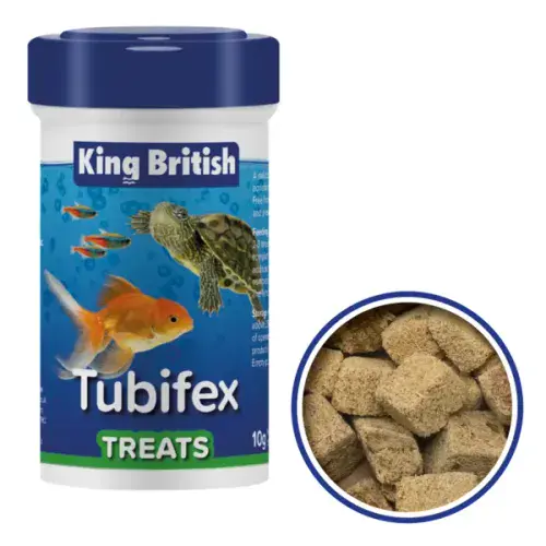King British (KB) Tubifex Treats 10g / 30g Dry Fish Food