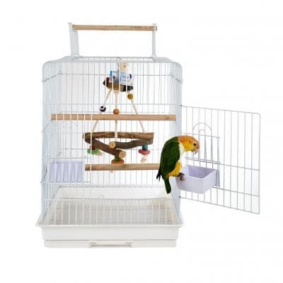 Liberta Santa Monica Bird Cage (Black / White)