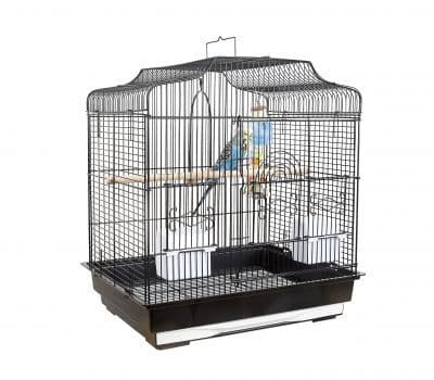 Liberta Siam Small Bird Cage (Black) (5761)