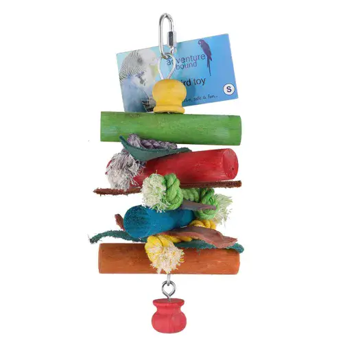 Little Zoo Blocks N Knots Bird Toy (30cm)