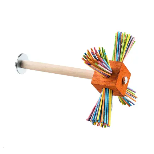 Little Zoo Celebration Bird Toy Perch - 20.5cm