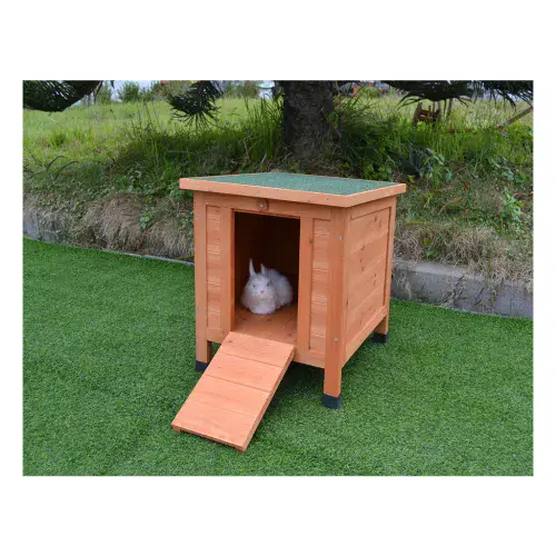 Little Zoo Cheltenham Orange Rabbit Shelter