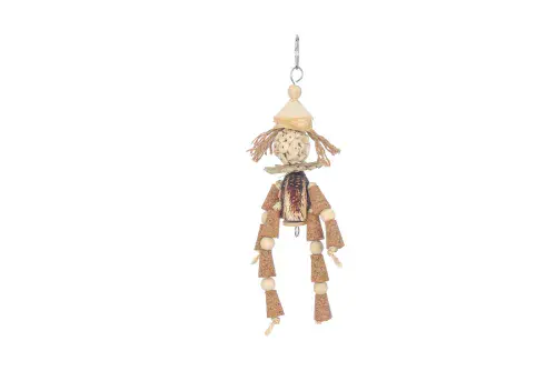 Little Zoo Cork Clown Bird / Rodent Toy