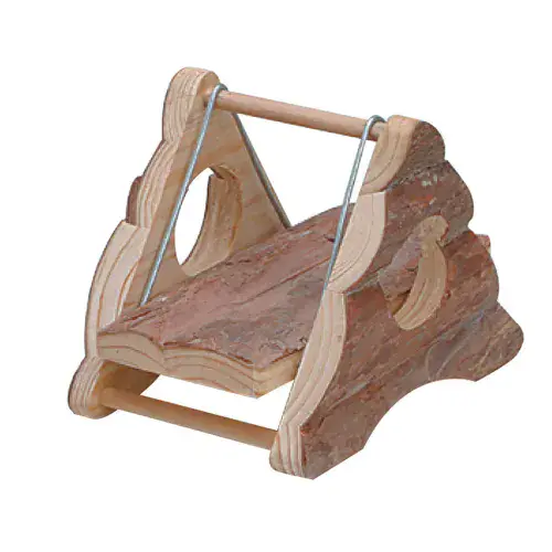 Little Zoo Wooden Rocker Swing Hamster / Rodent Toy