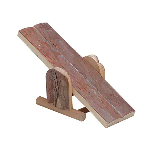 Little Zoo Wooden Seesaw Hamster / Rodent Toy