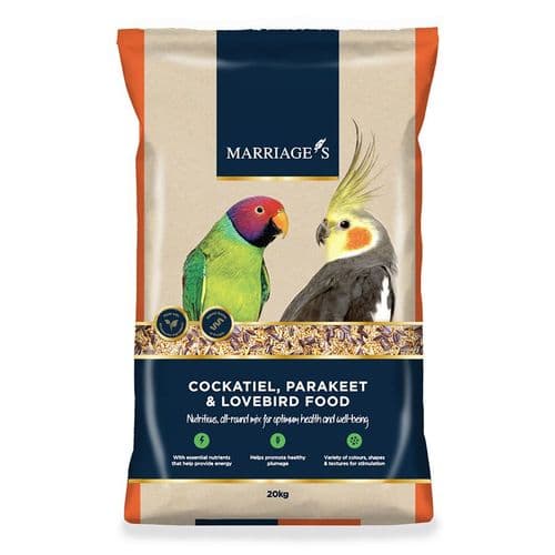 Marriage's Cockatiel, Parakeet, Lovebird Bird Food