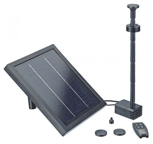 Pontec PondoSolar 250 Control - Solar Powered Fountain Pump