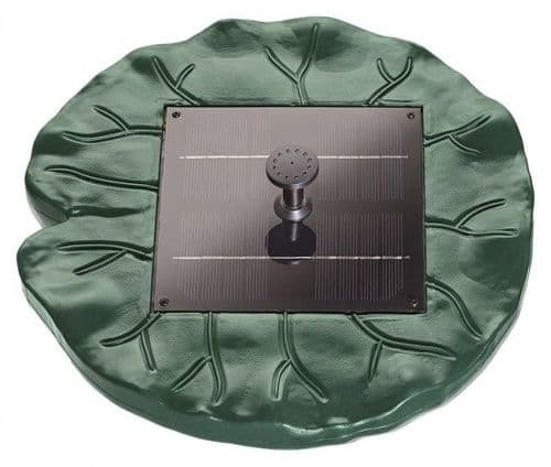 Pontec PondoSolar Lily Island - Floating Solar Powered Fountain