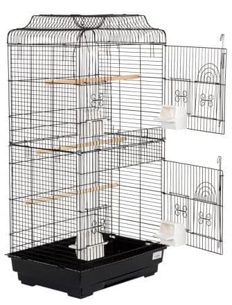 Rainforest Cages Liberta Lotus Bird Cage (Black) (5766)