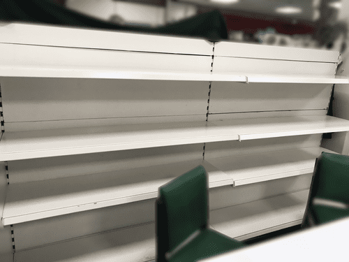 Shelving Pair - For Mania's Mega Market Carboot Hire Only