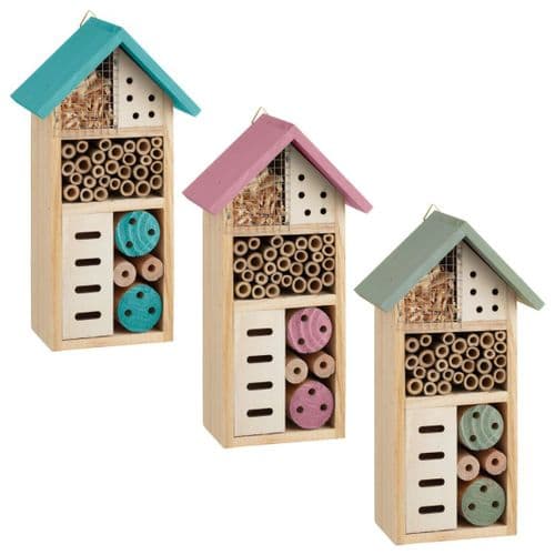 Small Bug / Insect Hotel (Blue)