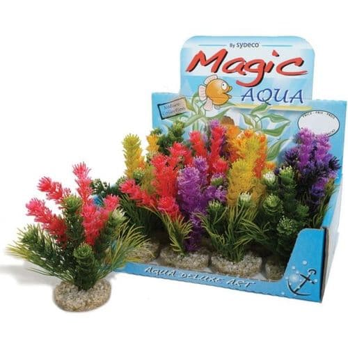 Sydeco Magic Aqua Fiesta Colours - Plastic Aquarium Plant