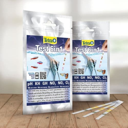 Tetra 6in1 Test Strips Kit 10pk