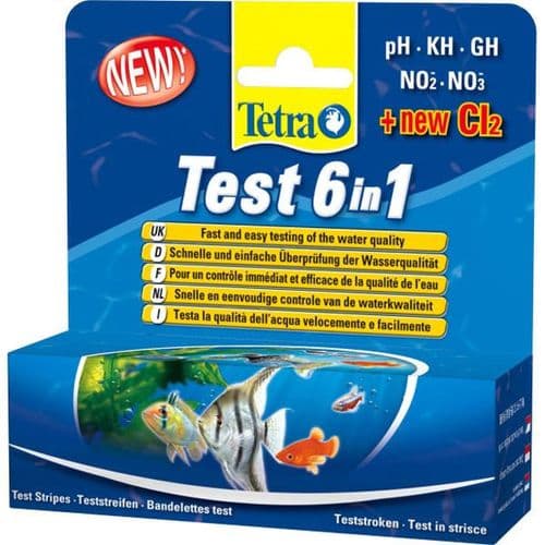 Tetra 6in1 Test Strips Kit 25pk