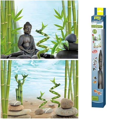 Tetra DecoArt Poster Buddha & Bamboo (2in1 Poster)
