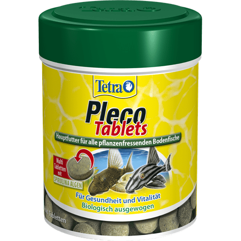 Tetra Pleco Tablets 120 Tablets Dry Fish Food