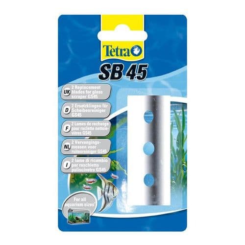 Tetra SB45 Spare Replacement Blades for Glass Scraper GS45