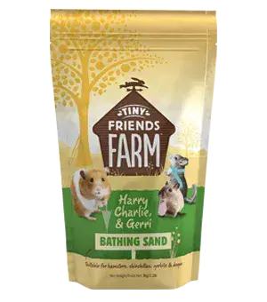 Tiny Friends Farm Harry, Charlie, Gerri Bathing Sand (1kg)