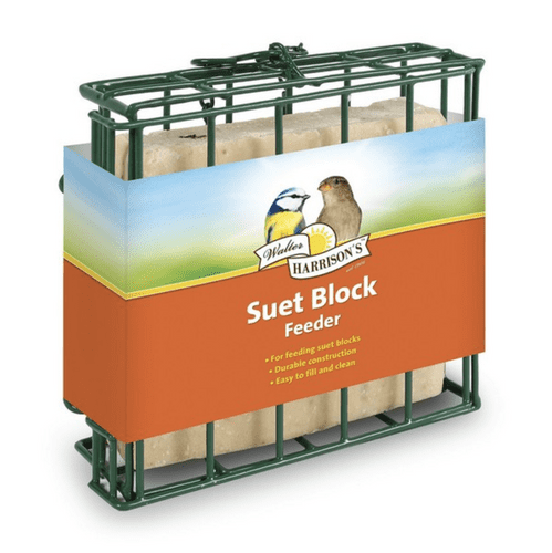 Walter Harrisons Suet Block Cage Feeder